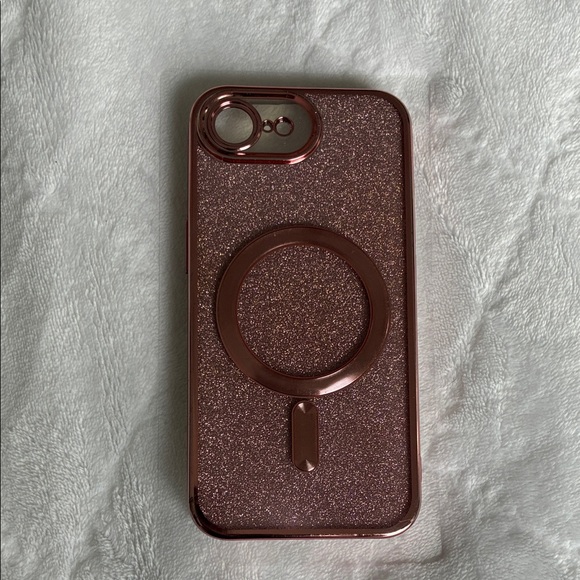 Other - Glittery Rose Gold Phone Case
